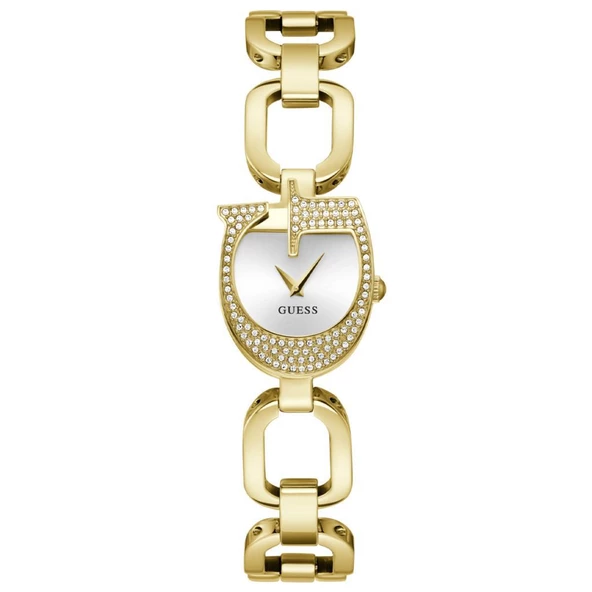 GUESS GUGW0683L2 ALTIN KAPLAMA TAŞLI KADIN KOL SAATİ