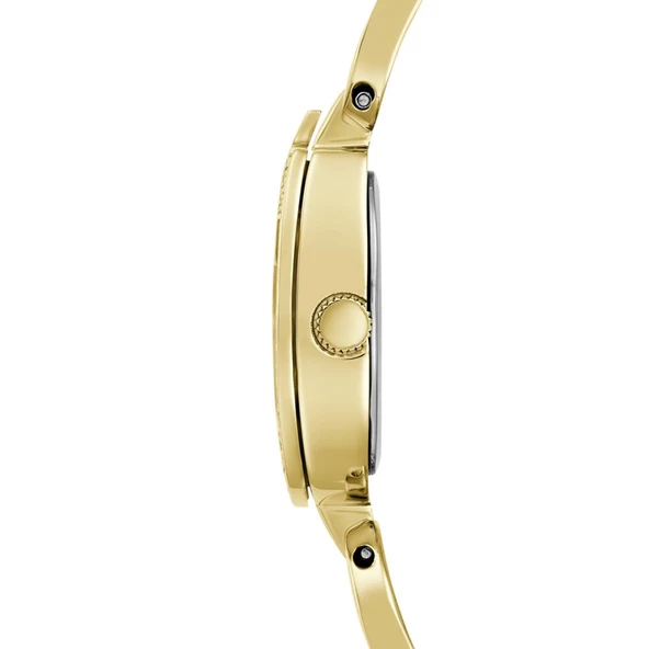 GUESS GUGW0683L2 ALTIN KAPLAMA TAŞLI KADIN KOL SAATİ - 2