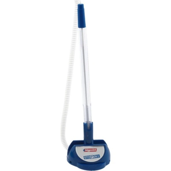 Bigpoint Bp938-35 Spiralli Tükenmez Kalem Mavi Stopen İi Bp93835