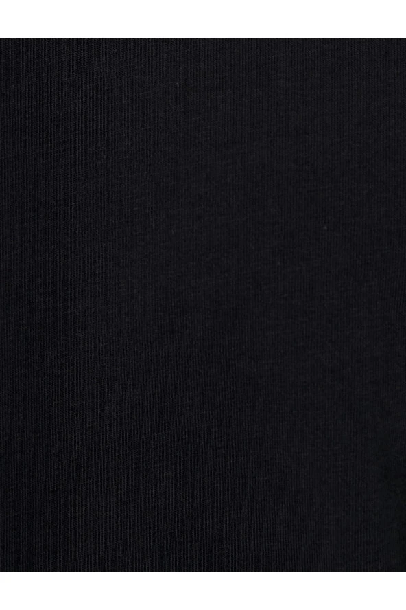 Basic Tişört Bisiklet Yaka Kısa Kollu - Resim 6