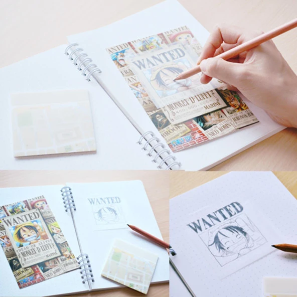 Gıpta Hopax Stickn 21712 Yapışkanlı Not Kağıdı Yarı Saydam 50 Yaprak 76x76 Mm - 2