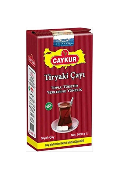Çaykur Tiryaki Cayı 5000 Gr Edt