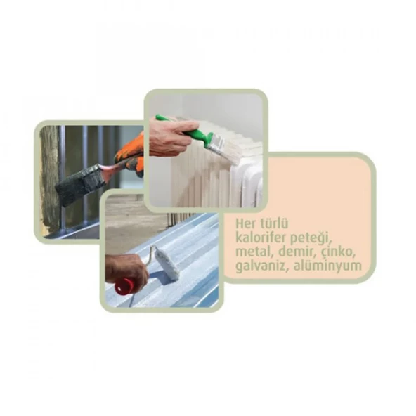 STELLA Su Bazlı Saf Akrilik Boya Ihlamur 1 Lt - 3