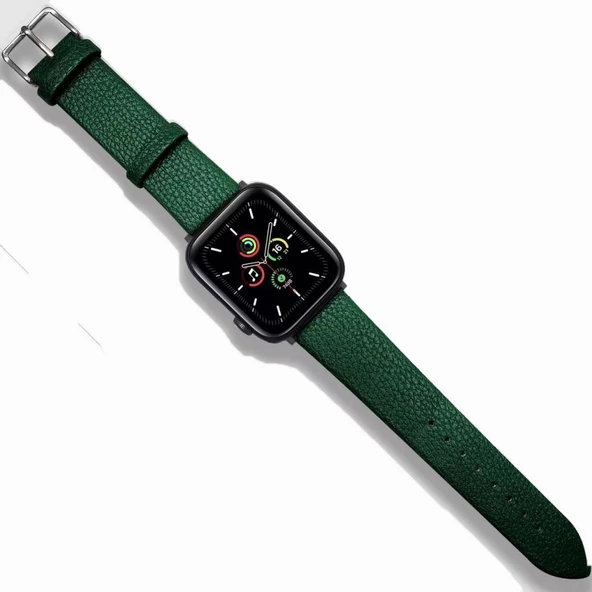 Apple Watch 10 42mm - 38/40/41mm Kordon Deri Hermes Kordon 2/3/4/5/6/se/7/8/9 - 12