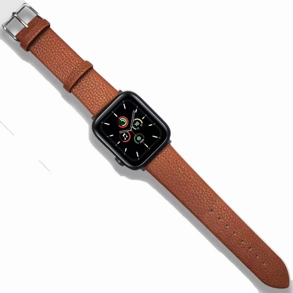 Apple Watch 10 42mm - 38/40/41mm Kordon Deri Hermes Kordon 2/3/4/5/6/se/7/8/9 - 5