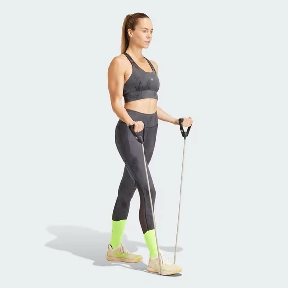 Adidas IT6704 All Me Luxe Medıum-Support Bra Siyah - 7