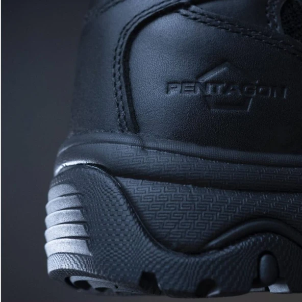 Taktikal Askeri Bot - Pentagon - Scorpion - Deri Uzun Boğaz - Black - K15044 - 10