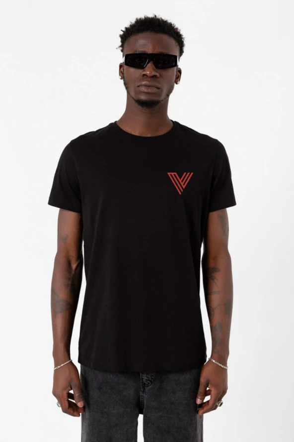 Call Of Duty Vanguard Logo Siyah Erkek Tshirt