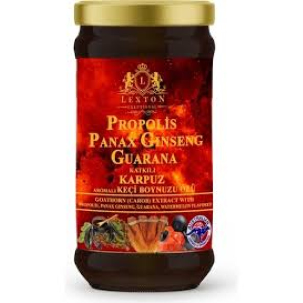 LEXTON PANAX GİNSENG VE GUARANA KARPUZ AROMALI 640