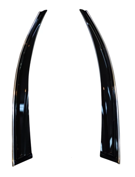 Volkswagen Caddy 2011-2020 Kromlu Cam Rüzgarlığı 2li ürün görseli 1