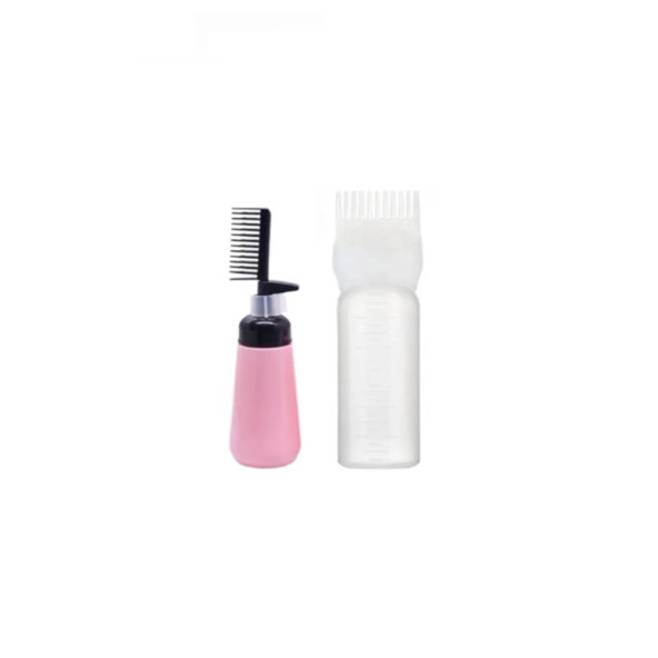 Modasuccess Saç Boyama Tarağı, Basmalı Saç Bakım Yağı Aplikatörü ve Saç Bakım Tarağı Seti 2'li