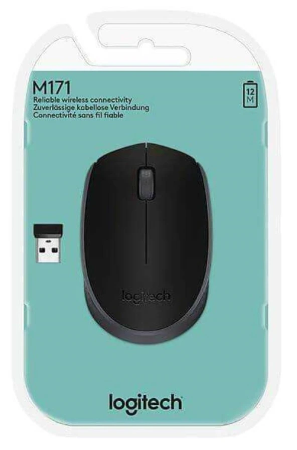 Logitech M171 Kablosuz Mouse Siyah 910-004424