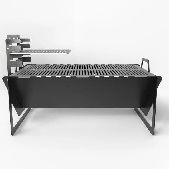 Kamp Ayısı® Grillogy™ Barbekü Su Geçirmez Taşıma Çantalı Katlanabilir Izgara Mangal - 2