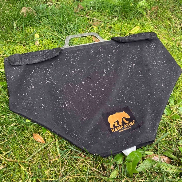 Kamp Ayısı® IgniteRoast™ Taşıma Çantalı Katlanır Bushcraft Mangal - 10