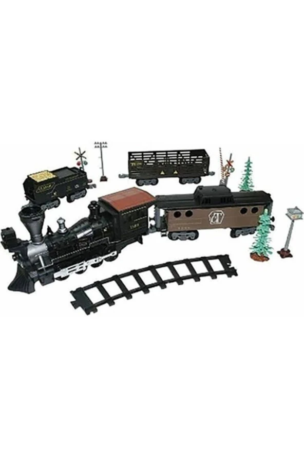 Vardem Işıklı ve Sesli Classic Buharlı Tren - 2