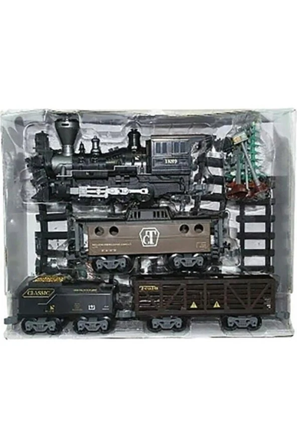 Vardem Işıklı ve Sesli Classic Buharlı Tren - 3
