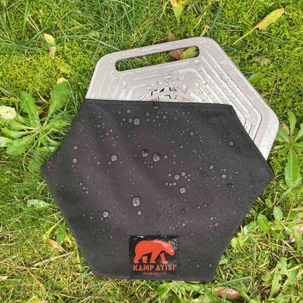 Kamp Ayısı® CampyTri Grill™: Katlanabilir Bushcraft Mangal - 10