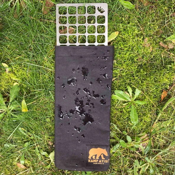 Kamp Ayısı® DuoWire™: Dikdörtgen Bushcraft Izgara Teli - 6