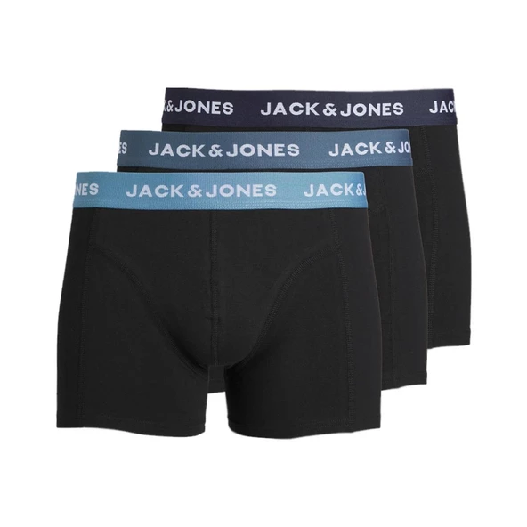 Jack & Jones 12240256 Jacsolid Alex Trunks 3 Pack Siyah