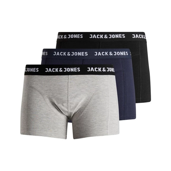 Jack & Jones 12160750 Jacanthony Trunks 3 Pack Noos Renkli