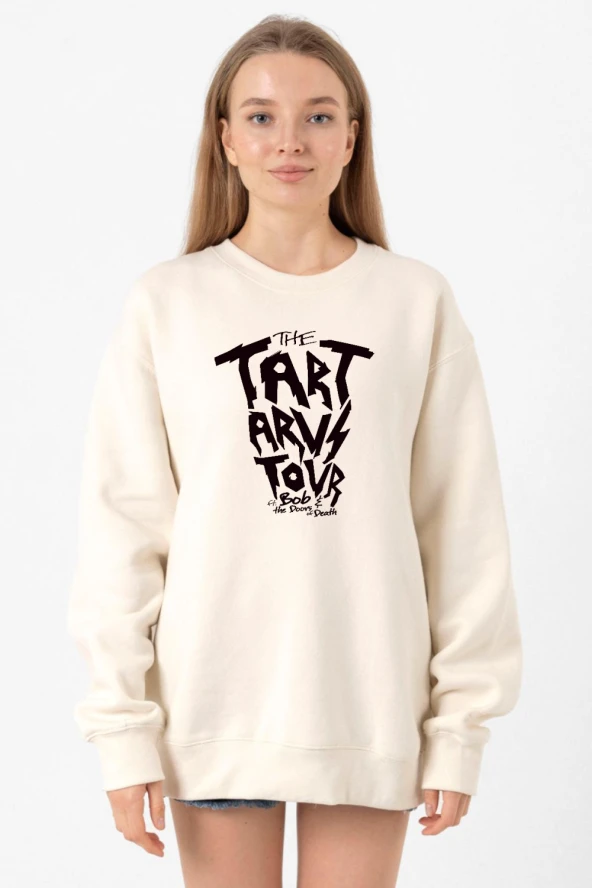 Percy Jackson The Tartarus Tour Ekru Kadın 2ip Sweatshirt