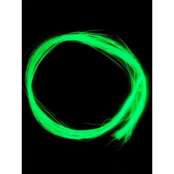 eagenset Çapari Simi Fosforlu Karanlıkta Parlayan, Sarı Glow Luminous in Dark Ultraviyole (UV) Neon 1 Adet Poşet