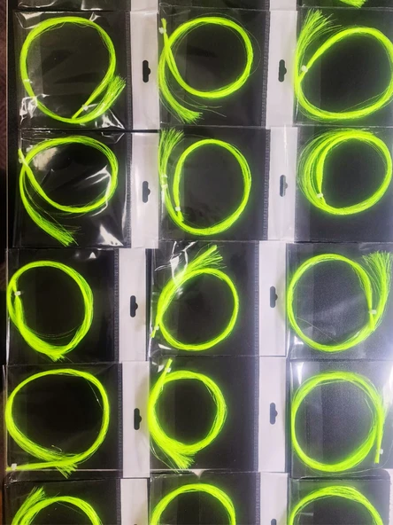 eagenset Çapari Simi Fosforlu Karanlıkta Parlayan, Sarı Glow Luminous in Dark Ultraviyole (UV) Neon 1 Adet Poşet - 9