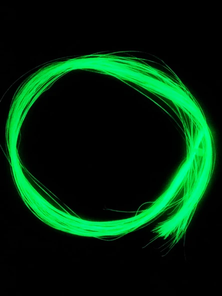 eagenset Çapari Simi Fosforlu Karanlıkta Parlayan, Sarı Glow Luminous in Dark Ultraviyole (UV) Neon 1 Adet Poşet - 2