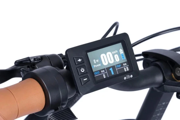 Alba Fold X Premium E-Bike 36V 12.8Ah Batarya, H.Disk Fren 1x8 Vites 20 Jant Renk:Antrasit-gri - 11