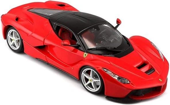 Bburago Ferrari Race Play 1/24 Model Araba - Resim 3