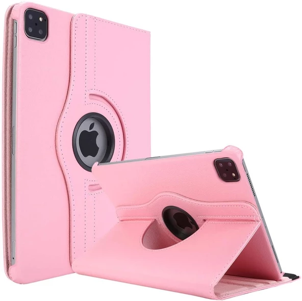 Apple iPad Pro 12.9 3. Nesil 2018 Kılıf 360 Dönebilen Standlı Case A1876 A2014 A1895 A1983 - 9