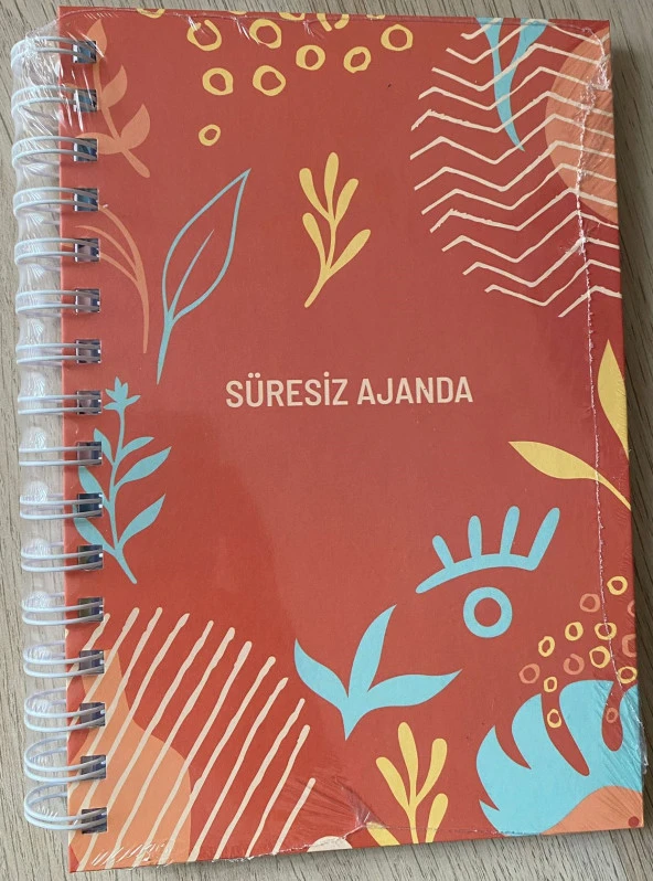 Süresiz Ajanda A5 Spiralli Sert Kapaklı Planlayıcı Tarihsiz - 2