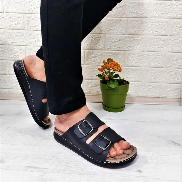 Moda Ayakkabı 254 Apella Erkek Terlik - Resim 4