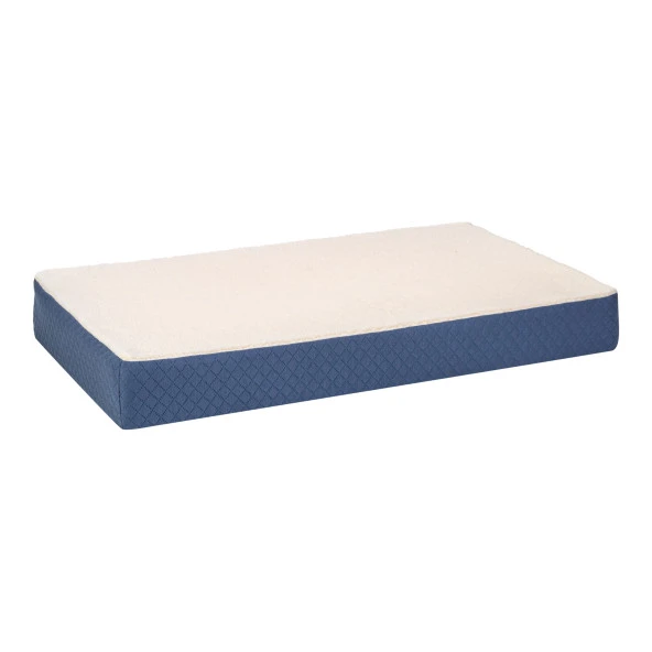 Pet Comfort Lima Ortopedik Köpek Yatağı Ecru Peluş S 70x40x9cm - Resim 2
