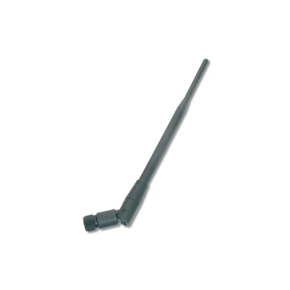 Digitus Wireless (Kablosuz) LAN 5 dBi 2.4GHz İç Mekan Omnidirectional Rod Anten, RP-SMA konnektörlü, 19.7 cm<br>Digitus Wireless LAN omnidirectional antenna Gain: 5 dBi, RP-SMA connector, 19.5cm