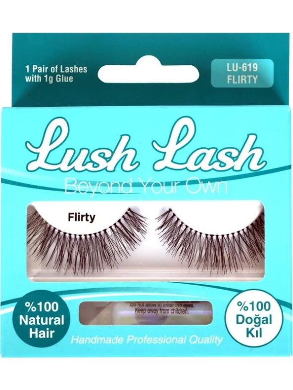 Lush Lash Takma Kirpik Lu-619 Flirty ürün görseli 1