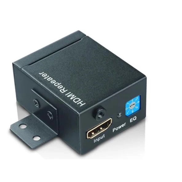 Digitus HDMI Sinyal Tekrarlayıcısı (HDMI Repeater), Çözünürlük: 1080p, Bantgenişliği: 2.25Gbps/225MHz, Kabine Monte Edilebilir, 40 metre<br>Digitus HDMI Repeater