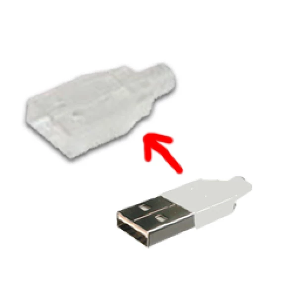 Başlık USB A Konnektör İçin