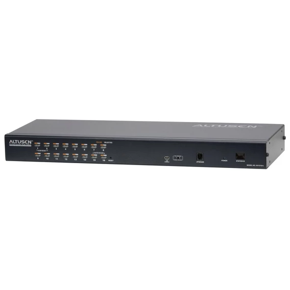 16 Port Cat 5 High-Density KVM over IP Switch