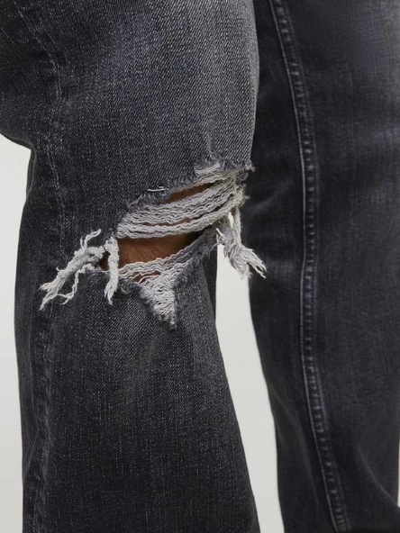 JACK JONES Glenn Model Dar Kesim Erkek Kot Pantolon 12253695 - Resim 2