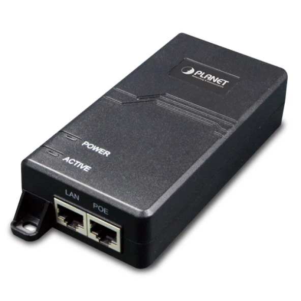 IEEE 802.3at Gigabit High Power over Ethernet Injector (10/100/1000Mbps, Mid-span, 30 Watt)