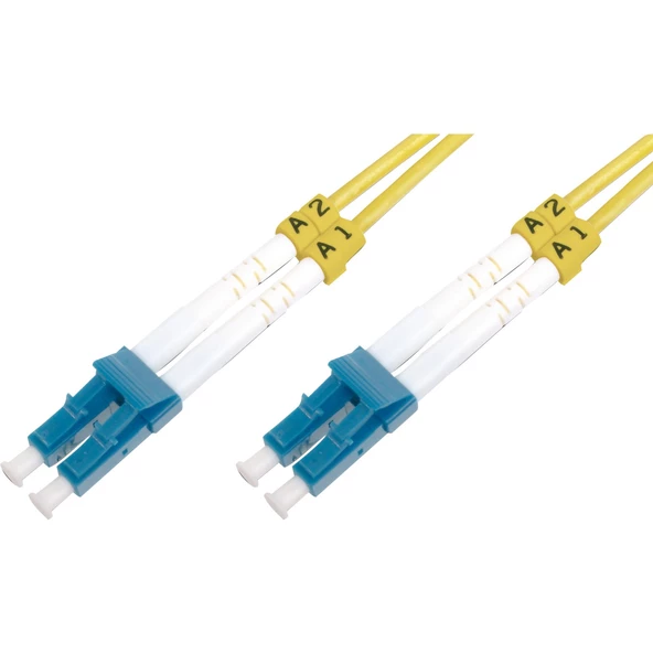 Beek LC-LC Fiber Optik Patch Kablo, 9/125 µ, Singlemode, 3.0mm, Duplex, OS2, LSZH, 30 metre