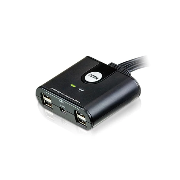 USB Arayüzüne Sahip Cihazları Paylaştıran Switch, USB 2.0 , 4 PC, 4 USB Cihaz (4-Port USB Peripheral Sharing Device)