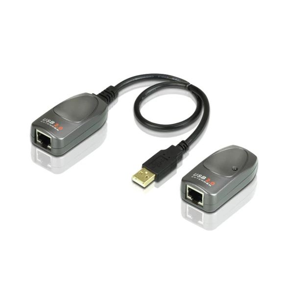 USB 2.0 Cat 5/5e/6 Mesafe Uzatma Cihazı, 60 metre (USB 2.0 Extender, 60 m)