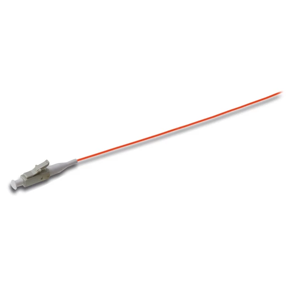 Beek LC/UPC Fiber PigTail, 62.5/125 µ, Multimode, 0.9mm Simplex, OM1, LSZH, 1 metre