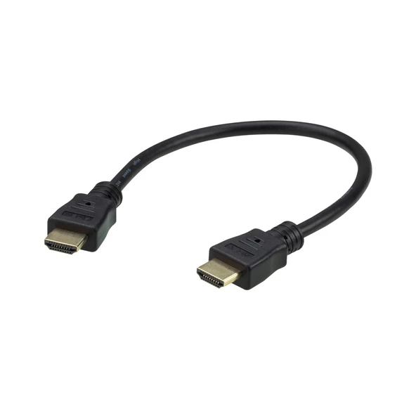 High Speed True 4K HDMI Ethernet Kablosu, 0.3 metre<br>0.3 m High Speed True 4K HDMI Cable with Ethernet