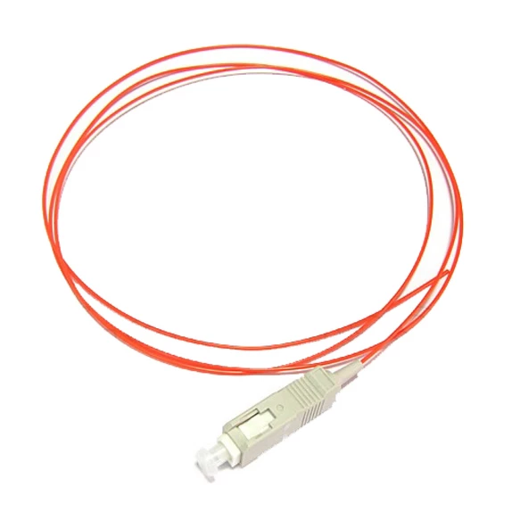 Beek SC/UPC Fiber PigTail, 62.5/125 µ, Multimode, 0.9mm, Simplex, OM1, LSZH, 1 metre