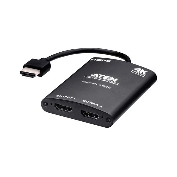 2-Port True 4K HDMI Çoklayıcı<br>2-Port True 4K HDMI Splitter