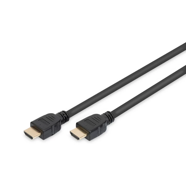 HDMI Ultra High Speed with Ethernet Bağlantı Kablosu (HDMI 2.1), 4320p, 8K Ultra HD, HDMI Tip A Erkek - HDMI Tip A Erkek, 1 metre, altın kaplama, siyah renk