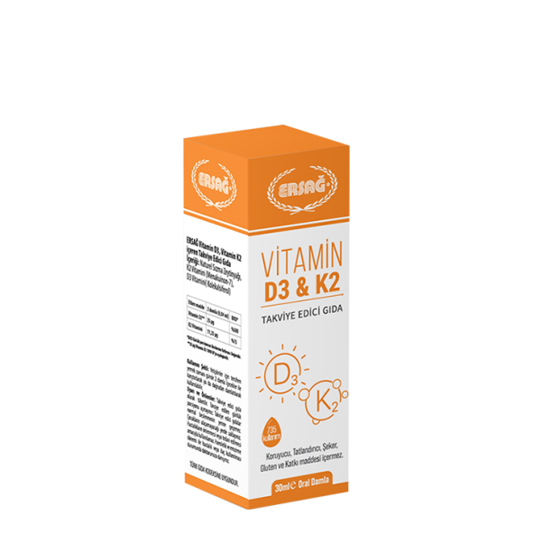 Ersağ vitamin D3 k2